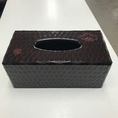 ☆値下げ☆K 2402-683 鎌倉彫　ティッシュケースBOX ...