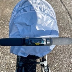 【美品】　コンビ　combi ベビーカー　レインカバー付き　取扱説明書付きの画像