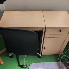募集❗❗机、引き出し、いすの三点セット❗❗の画像