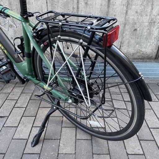 DAITORA BIKE ダイトラバイク グリーン カスタム＋アクセサリー［E-BIKE 電動クロスバイク 電動アシスト自転車］