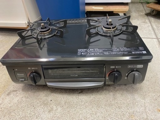 リンナイ グリル未使用！ LPガスコンロ ガステーブル プロパン 中古