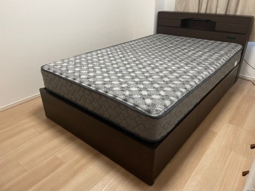 セミダブル　東京ベッド　マットレス+フレーム
