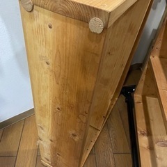 宮崎県産天然木本棚４つセットの画像