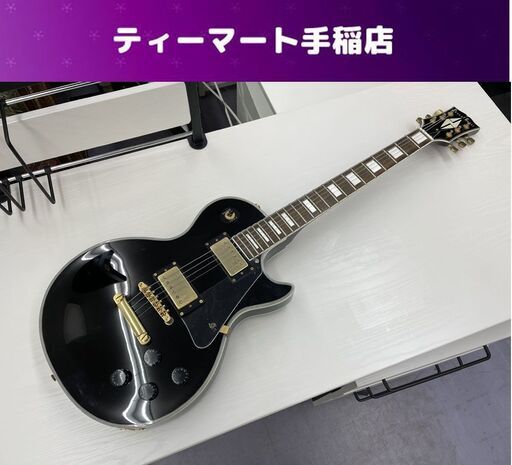 Photo Genic エレキギター レスポールタイプ 黒 ブラック フォトジェニック 札幌市手稲区