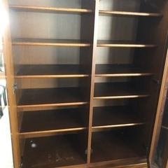 配達応談 良品 食器棚 90×41×190cmの画像