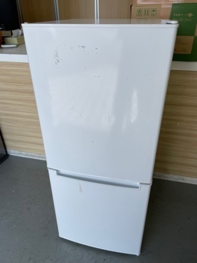 【動作品】NITORI ニトリ 106L 2ドア冷凍冷蔵庫 グラシア 106 NTR-106 ホワイト 2018年製 中古現状品