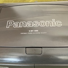 パナソニック　CDプレイヤーの画像