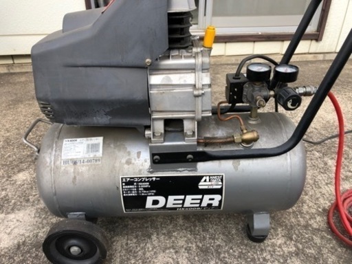 エアーコンプレッサー　ANESTIWATA 30Lタンク　100V