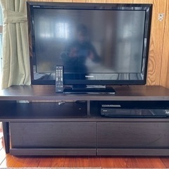 ✨東芝32incTV.テレビ台.ハードディスク付き✨