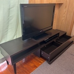 ✨東芝32incTV.テレビ台.ハードディスク付き✨の画像