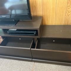 ✨東芝32incTV.テレビ台.ハードディスク付き✨の画像