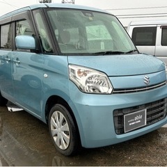 【支払総額16.8万円】h25年式スペーシアブレーキサポート車検令和8年2月フルセグTV Bluetooth iストップ機関良好8万キロ！！の画像