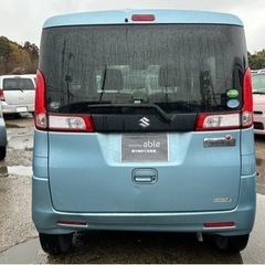 【支払総額16.8万円】h25年式スペーシアブレーキサポート車検令和8年2月フルセグTV Bluetooth iストップ機関良好8万キロ！！の画像