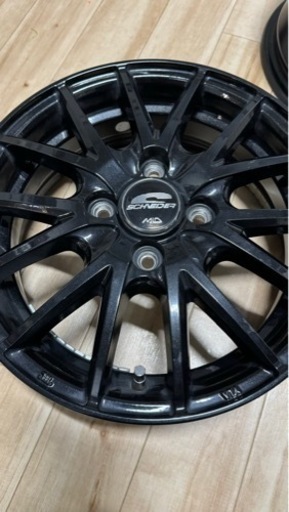 MID（マルカサービス）シュナイダー アルミホイール14インチ4本セット引取のみ