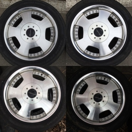 Work ワーク　ユーロライン 225/50R18 ハイエース用 139.7×6 7J +35