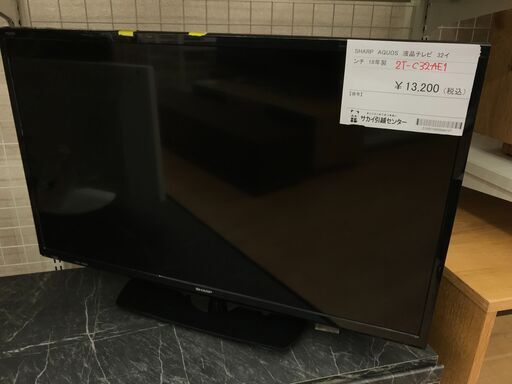 ★ジモティ割あり★ SHARP 液晶テレビ  年式2018年製 動作確認／クリーニング済み KJ4416