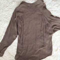 ＧINO IL KAZAHAYA オーバーサイズ レディース ワイシャツ 古着の画像