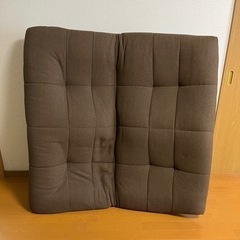 ソファー　2人掛け　5段階調節　ブラウン　茶色の画像