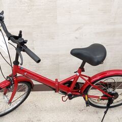 ☆ジモティ割あり☆ TJ11117 MIMOLETTE 自転車 一般 20インチ 赤