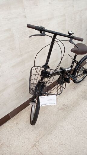 ☆ジモティ割あり☆ 折りたたみ自転車 20インチ 黒 クリーニング済み