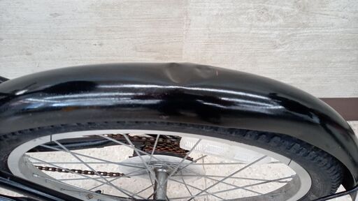 ★ジモティ割あり★  折りたたみ自転車 20インチ 黒 クリーニング済み TJ4362