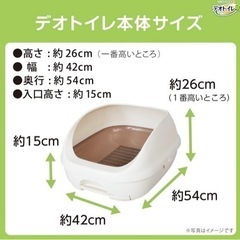 猫用 トイレ システムトイレの画像