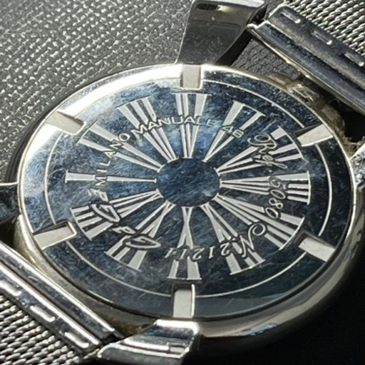 【ジャンク品】GAGA MILANO ガガミラノ 5080MANUALE マヌアーレ 46 腕時計