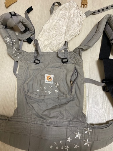 新生児用品まとめ（ベッド、抱っこ紐、おもちゃ）