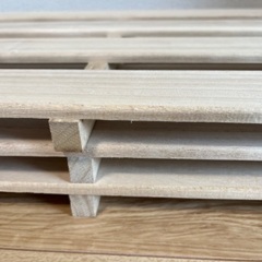 ニトリ　桐すのこ3枚組　33cm×75cmの画像