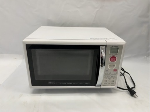 新生活応援 シャープ 電子レンジ RE-180KS-W