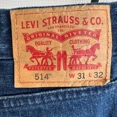 W32L31 ジーンズ3本セット(児島、Levi's、GAP)の画像