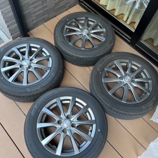 【受け取り予定者決定】ヨコハマタイヤ ホイール付き ホイール トヨタ 車 タイヤ