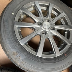 【受け取り予定者決定】ヨコハマタイヤ ホイール付き ホイール トヨタ 車 タイヤ の画像