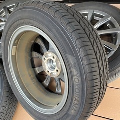 【受け取り予定者決定】ヨコハマタイヤ ホイール付き ホイール トヨタ 車 タイヤ の画像