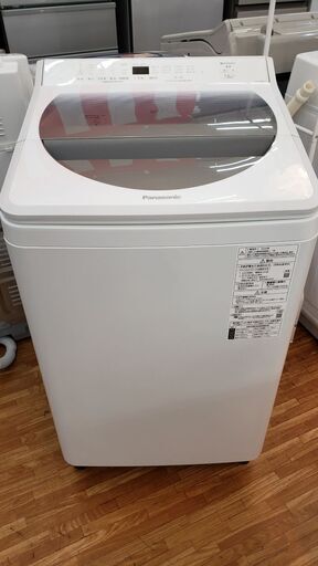 Panasonic　2020年製　8.0kg　全自動洗濯機　NA-FA80H7