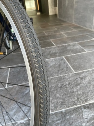  美品　自転車 オネストワン 276-D ダークブルー PB-22-003 [外装6段 /27インチ]