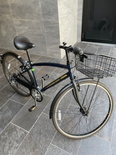 美品　自転車 オネストワン 276-D ダークブルー PB-22-003 [外装6段 /27インチ]