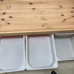 お譲り先決定しました　IKEA トロファストの画像