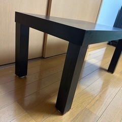 IKEA LACK ラック コーヒーテーブル ブラックブラウン の画像