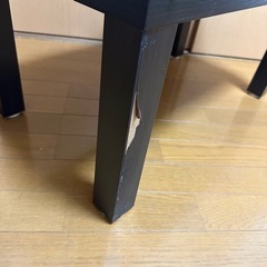 IKEA LACK ラック コーヒーテーブル ブラックブラウン の画像