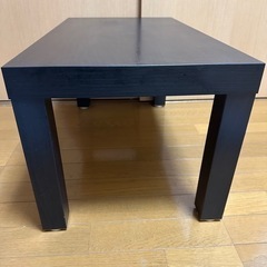 IKEA LACK ラック コーヒーテーブル ブラックブラウン の画像