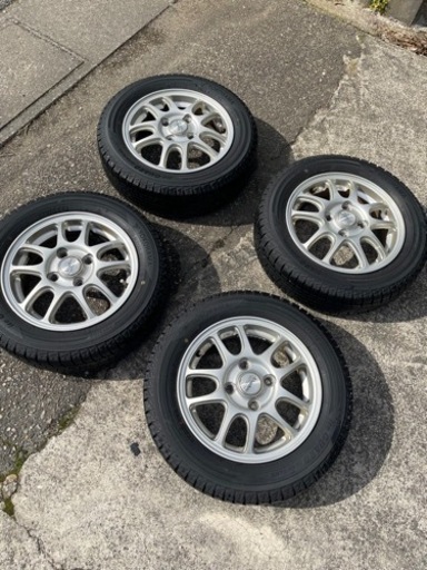 バリ山スタッドレス　アルミ　軽自動車　155 65 13 ヨコハマ