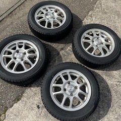 バリ山スタッドレス　アルミ　軽自動車　155 65 13 ヨコハマ