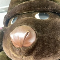 ゴリラ　ぬいぐるみ　レトロ　昭和　巨大　特大　俺社長の代理　社長室　商売繁盛の画像