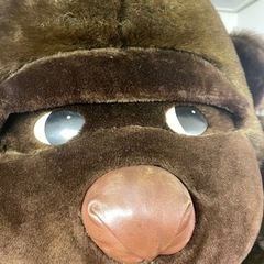 ゴリラ　ぬいぐるみ　レトロ　昭和　巨大　特大　俺社長の代理　社長室　商売繁盛の画像
