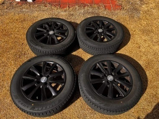 MINIクーパー　アルミホイール　スタッドレスタイヤ