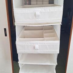 値下げしました！【IKEA】クローゼット収納ラックの画像