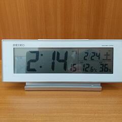 置時計 目覚まし時計 SEIKO 電波時計
