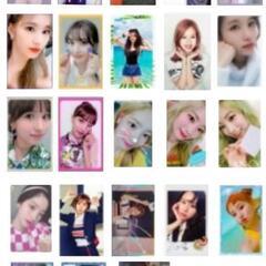 K-POP　トレカ　フォトカード　缶バッジ