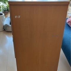 白井産業　子ども用チェストの画像